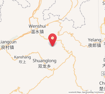 Map of Xianyuan, Guizhou