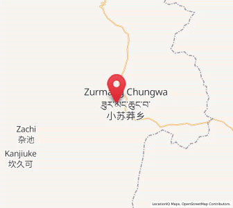 Map of Xiao Surmang, Qinghai