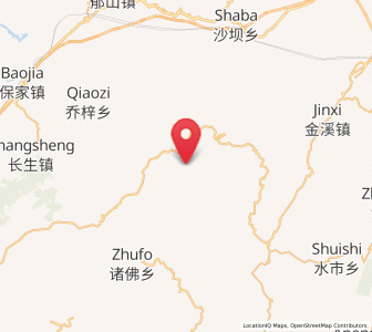 Map of Xiaochang, Chongqing