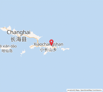 Map of Xiaochangshan, Liaoning