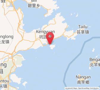 Map of Xiaocheng, Fujian