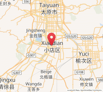 Map of Xiaodian, Shanxi