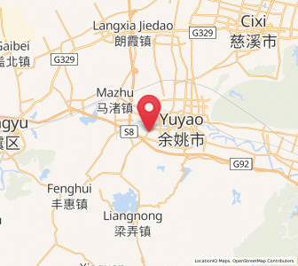 Map of Xiaodong, Zhejiang