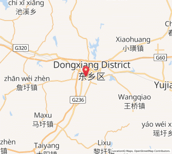 Map of Xiaogang, Jiangxi