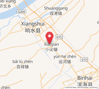 Map of Xiaojian, Jiangsu