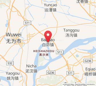 Map of Xiaojiangba, Anhui