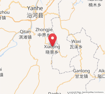 Map of Xiaojing, Guizhou