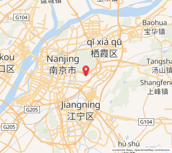 Map of Xiaolingwei, Jiangsu