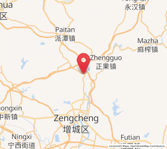 Map of Xiaolou, Guangdong