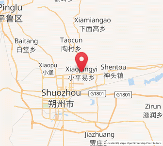 Map of Xiaopingyi, Shanxi