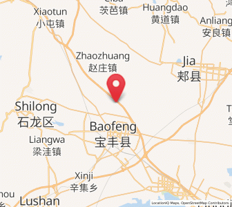 Map of Xiaoqi, Henan