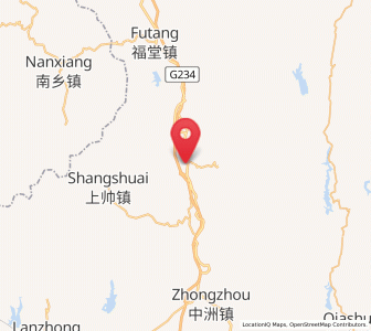 Map of Xiaosanjiang, Guangdong