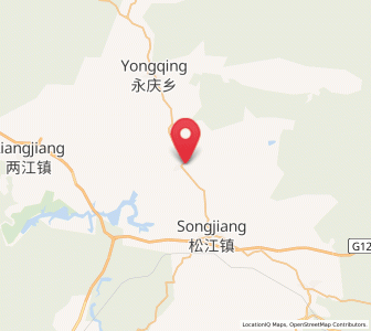 Map of Xiaoshahe, Jilin