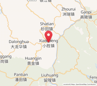 Map of Xiaosheng, Guangdong