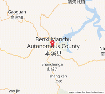 Map of Xiaoshi, Liaoning