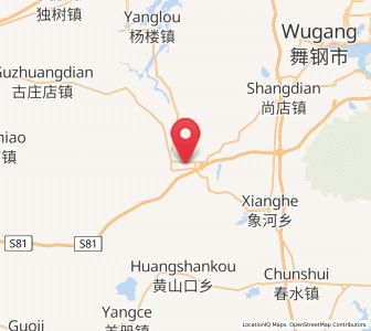 Map of Xiaoshidian, Henan