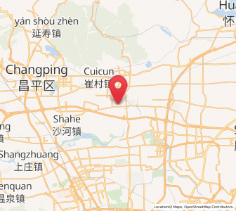 Map of Xiaotangshan, Beijing