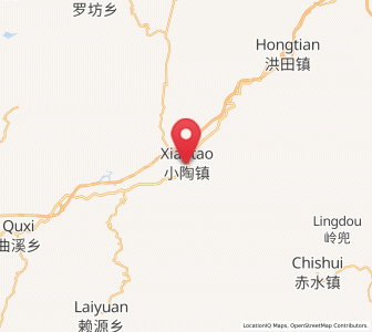 Map of Xiaotao, Fujian