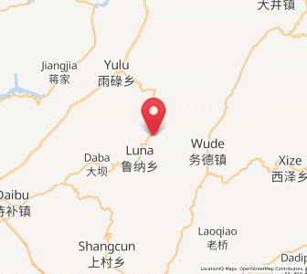Map of Xiaotiechang, Yunnan