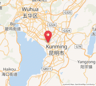 Map of Xiaowangjiaying, Yunnan