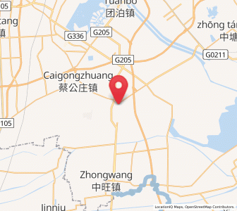Map of Xiaowangzhuang, Tianjin