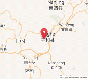 Map of Xiaoxi, Fujian
