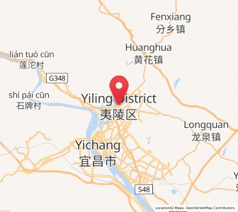 Map of Xiaoxita, Hubei