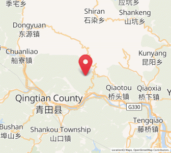 Map of Xiaozhoushan, Zhejiang