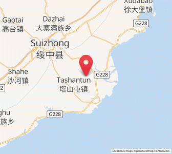 Map of Xiaozhuangzi, Liaoning