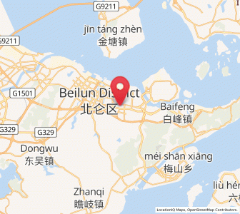 Map of Xiapu, Zhejiang