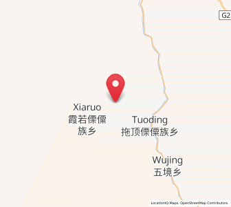 Map of Xiaruo, Yunnan