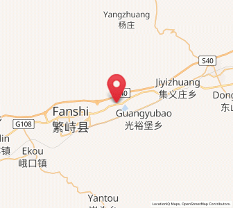 Map of Xiaruyue, Shanxi
