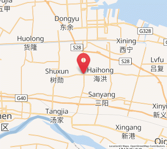 Map of Xiasanhe, Jiangsu