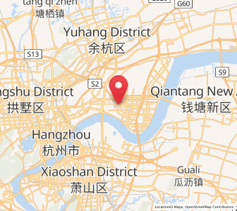 Map of Xiasha, Zhejiang
