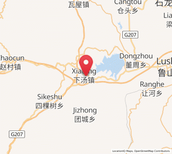Map of Xiatang, Henan
