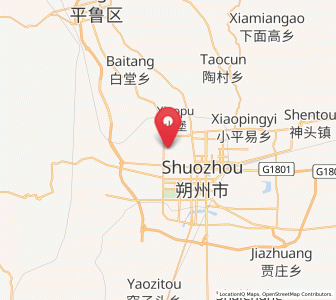 Map of Xiatuanpu, Shanxi