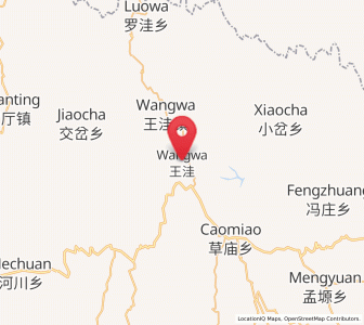 Map of Xiawangwa, Ningxia Hui Autonomous Region