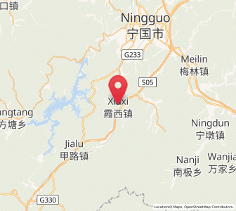 Map of Xiaxi, Anhui
