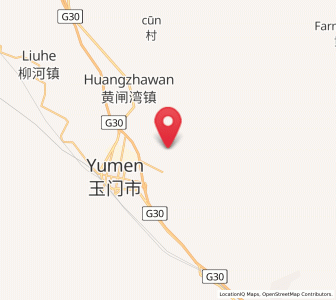 Map of Xiaxihao, Gansu