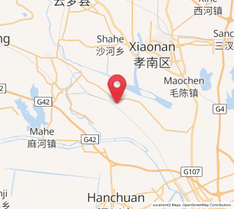 Map of Xiaxindian, Hubei