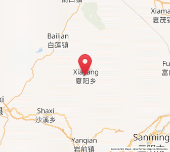 Map of Xiayang, Fujian