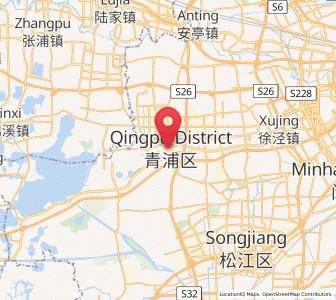 Map of Xiayang, Shanghai