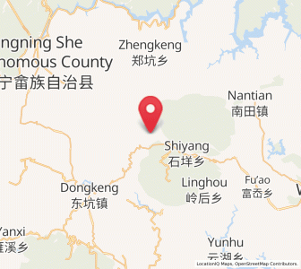 Map of Xiayang, Zhejiang