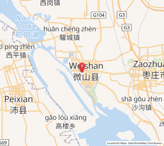 Map of Xiazhen, Shandong