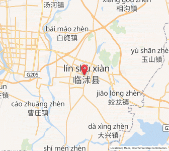 Map of Xiazhuang, Shandong