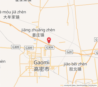 Map of Xiazhuang, Shandong