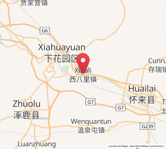 Map of Xibali, Hebei