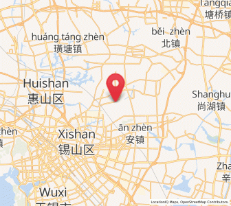 Map of Xibei, Jiangsu