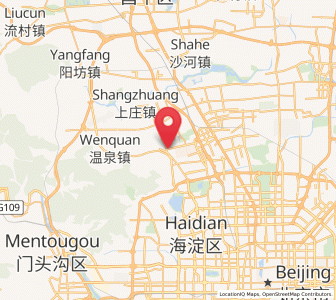 Map of Xibeiwang, Beijing