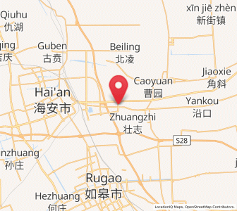 Map of Xichang, Jiangsu